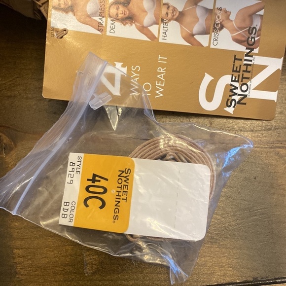 Sweet Nothings 4 ways to wear bra size 40C maidenform nude color - Picture 3 of 4
